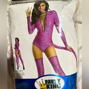 Cheetah Halloween costume, new
